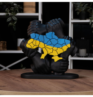 Скульптура "Glory to Ukraine" колір чорний