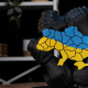 Скульптура "Glory to Ukraine" колір чорний