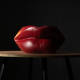 Ваза "Lips" L — Стигла вишня