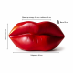 Ваза "Lips" L — колір чорний матовий