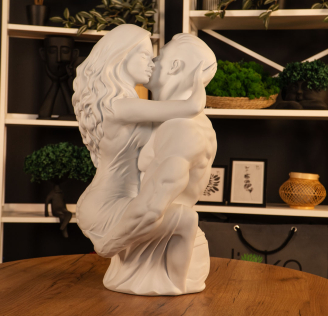 Ваза "Couple": колір білий (матовий)