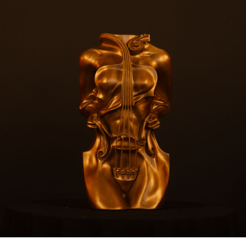 Ваза "Gracia": колір old bronze