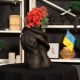Ваза Почуття: колір чорний (матовий)