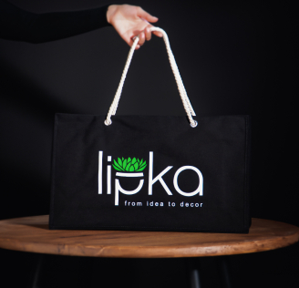 Велика сумка "Shopper Lipka" - колір чорний